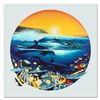 Image 1 : Wyland, "Surfing" Hand Embellished Limited Edition Cibachrome, Numbered and Hand