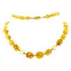 Image 1 : Thirty Inch Multi-Colored Glass Bead Necklace