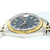 Image 8 : Rolex Mens 2 Tone Blue Index 36MM Oyster Perpetual Datejust