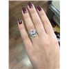Image 9 : Antique Art Deco Milgrain Platinum 1.69 ctw Old European Rose Cut Diamond Ring