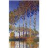 Image 1 : Claude Monet - Poplars in the Epte, Sunset