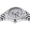 Image 8 : Rolex Mens SS Meteorite Diamond & Ruby Channel Set Diamond Datejust Wristwatch 3