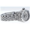 Image 6 : Rolex Ladies Stainless Steel Slate Grey Diamond 26MM Datejust Wristwatch