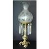 Image 1 : 19th Century Brass Solar Electrified  lamp #1384284