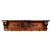 Carved Wood Wall Rack #1384970