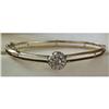 VICTORIAN Diamond Bracelet - 14k Gold, c. 1890 #1396090