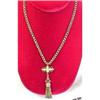 VICTORIAN 14k Gold Tassel Necklace, c. 1880 #1396148