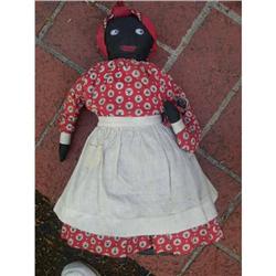 Black cloth doll and nipple baby #1396313