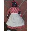 Black cloth doll and nipple baby #1396313