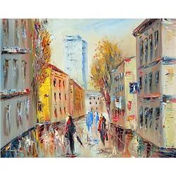  Series 'Moscow Streets'  impressionism oil #1396393