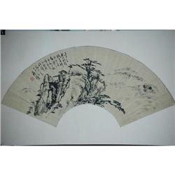 20th Century Chinese Fan Painting #1396447