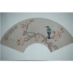 20th Century Chinese Fan Painting #1396464