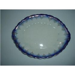 Flow Blue Limoges China  Company Platter #1396485