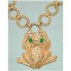 MIMI D N FROG Pendant Necklace Bookpiece 1972 #1397011