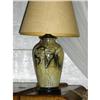 Antique Glass Painted Lamp #1397038