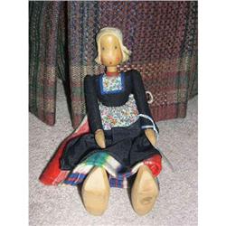Wood Doll Volendaam Netherlands #1414145