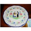 French Divider hand painted plate by Pornic #1414797