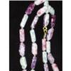 Antique Art Glass Beads Necklace #1415131