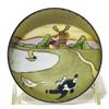 Nippon Moriage Goose Chase Footed Bowl         #1426609
