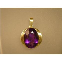 Pendant 14ct. gold and Amethyst #1426657