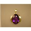 Pendant 14ct. gold and Amethyst #1426657