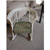 Image 1 : Antique Wicker Child's Rocking Chair #1426665