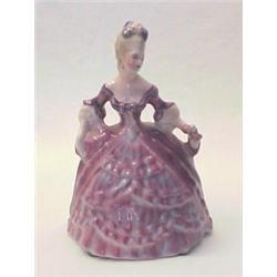 Figurine by Goldscheider #221 Purple Dress #1426678