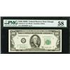 1950D $100 Chicago STAR FRN PMG 58