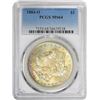 Image 1 : 1884-O $1 Morgan Silver Dollar Coin PCGS MS64 Amazing Toning