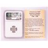 Image 2 : 1546 KB Hungary Denar 'Madonna and Child' Coin NGC AU50 w/ Story Box