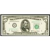Image 1 : 1950E $5 Federal Reserve STAR Note Fr. 1966-B*