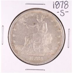 1878-S $1 Trade Silver Dollar Coin