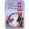 Image 1 : 2019-S $1 Proof American Silver Eagle Coin NGC PF69 Ultra Cameo Bridge Core