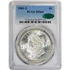 Image 2 : 1881-S $1 Morgan Silver Dollar Coin PCGS MS64 CAC Amazing Toning