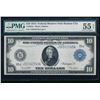 Image 1 : 1914 $10 Kansas City Federal Reserve Note PMG 55EPQ