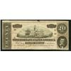 Image 1 : 1864 $20 T-66 Confederate States of America Note