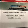 Image 2 : 2 SEALED REVELL FUNNY CAR MODEL KITS