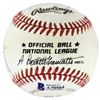 Image 8 : 500 HR CLUB MULTI SIGNED BASEBALL w/ WILLIAMS, ROBINSON, MANTLE, R. JACKSON, AARON... (BECKETT LOA)