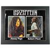 Image 1 : Jimmy Page & Robert Plant Signed & Framed Led Zeppelin Photo Display PSA