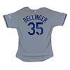 Image 1 : LA Dodgers Cody Bellinger Signed 2019 All-Star Grey Majestic Flexbase Jersey(Fanatics Holo)