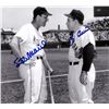 Image 2 : Yogi Berra & Stan Musial Signed New York Yankees Black and White 8×10 Photo (Radtke COA)