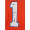 Image 2 : Henry Winkler The Waterboy Authentic Signed Coach Klein Orange Jersey (Beckett COA)