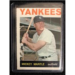 1964 TOPPS #50 MICKEY MANTLE NEW YORK YANKEES HOF