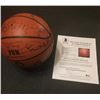 Image 3 : MICHAEL JORDAN, MAGIC JOHNSON+++ DREAM TEAM SIGNED SPALDING BASKETBALL (BECKETT LOA)