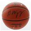 Image 1 : Andrew Wiggins autographed Spalding basketball (COA)