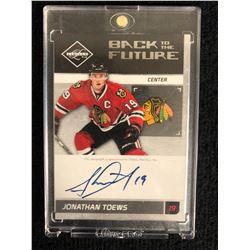 2011-12 PANINI BACK TO THE FUTURE JONATHAN TOEWS & JEREMY ROENICK 01/25