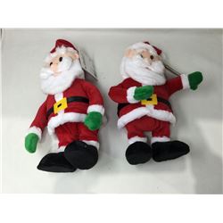 Animated Dancing Santas
