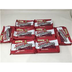 Newmans Own Sour Licorice Twists- Sour Cherry (8 x 141g)