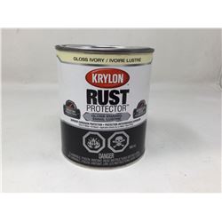 Krylon Rust Protector Gloss Enamel (946ml) Gloss Ivory