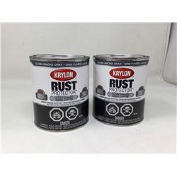 Krylon Rust Gloss Enamel (2 x 946 ml) Gloss Smoke Gray